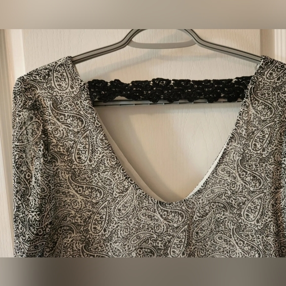 Lucy Love Women's Felicity Printed‎ Bell Sleeve Dress Size XS - Picture 10 of 11